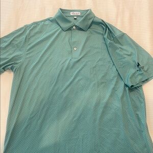 Peter Millar Green Polo Shirt Classic Style